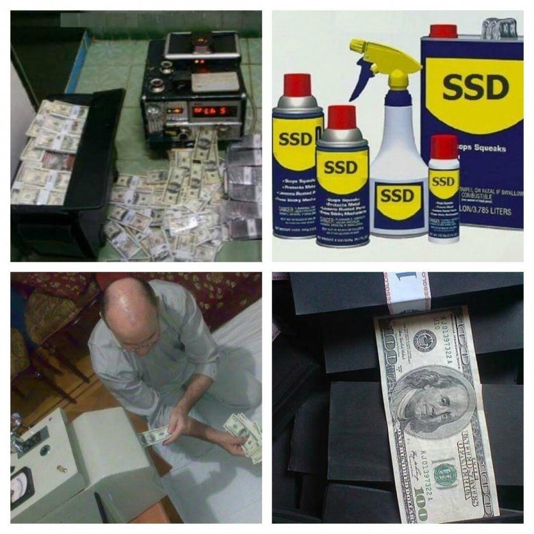 Solution For Cleaning Defaced Banknotes