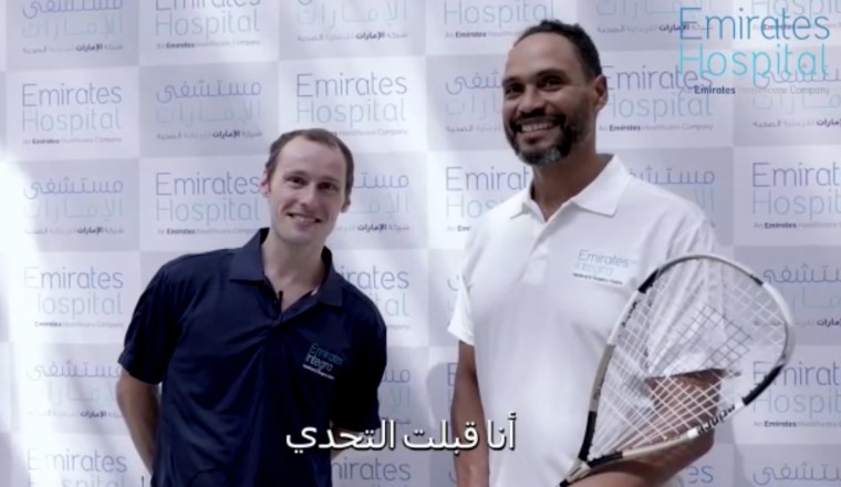 Gregory Gaultier Accepts Dubai Fitness Challenge