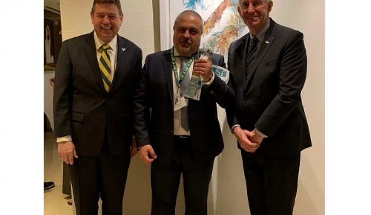 MP Ghassan Afiouni Honored the 1st Innovation Sustainability Award as the Founder of the University of South Florida (USF) Alumni Chapter in the GCC