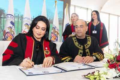 Nashwa Al Ruwaini Receives an Honorary Doctorate from Oxford