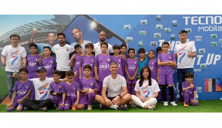 TECNO Mobile Promotes Talent as Sponsor of the Manchester City Abu Dhabi Cup 2019