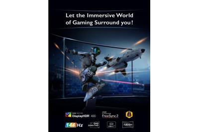 BenQ introduces 32-inch 2560x1440 QHD Screen with 1800R Curvature for Immersive Gaming Experience