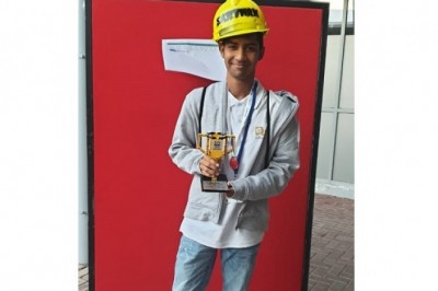 طفل هندي مقيم في الإمارات يفوز بمسابقة فيرست ليغو