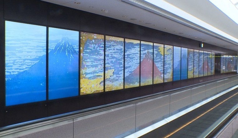 Immersive Artwork Inspired by KATSUSHIKA Hokusai’s Thirty-six Views of Mount Fuji Showcased