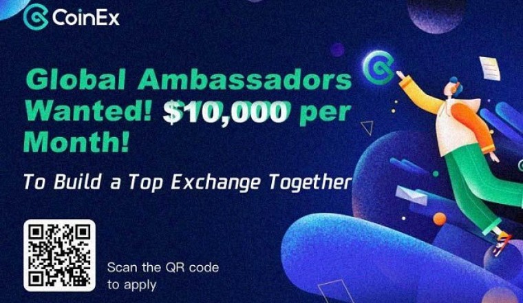 CoinEx Announces Ambassador Program to Reward and Support Community Members