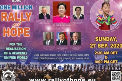 UniversalPeace Federation (UPF) Holds 2nd Online “Rallyof Hope”