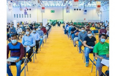 المكتب الإعلامي لحكومة الشارقة يدعم حملة 