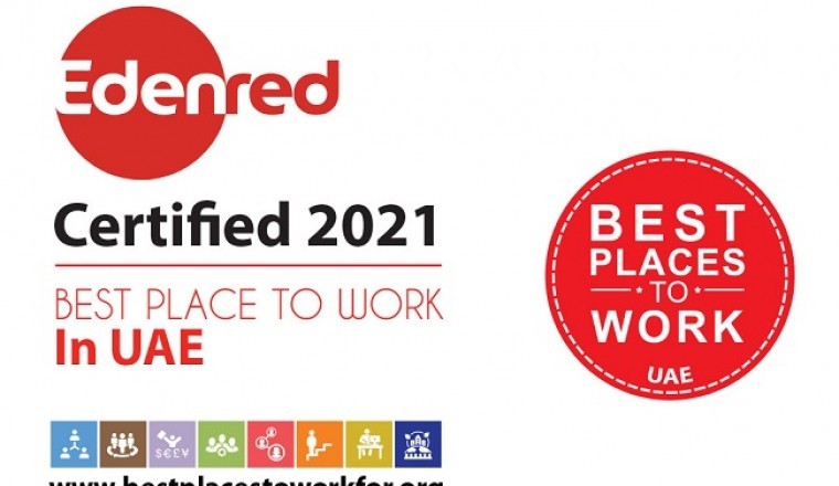 Edenred Recognized as One of the Best Companies to Work for in UAE 2021