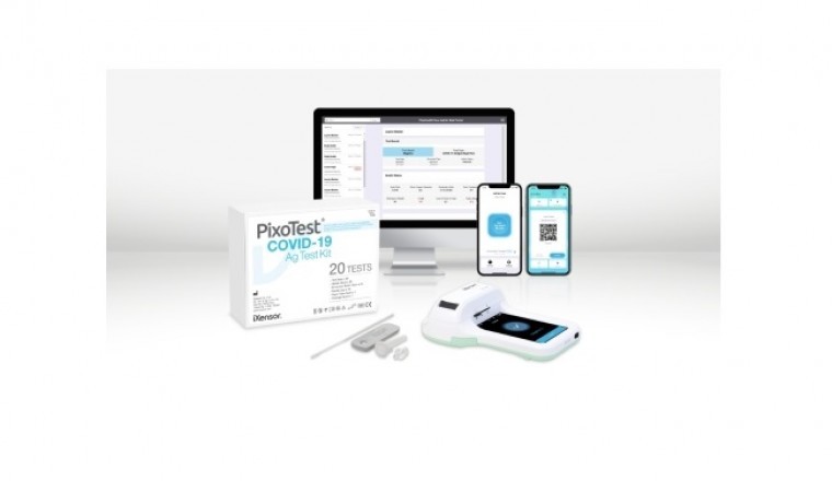iXensor تعزز الاختبار السريع لكوفيد 19 PixoTest® مع إطلاق منصة ادارة البيانات PixoHealth كحل أمان للوضع الطبيعي الجديد