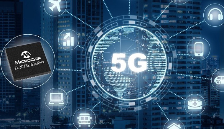First Single-Chip Network Synchronization Solution from Microchip Technology Provides Ultra Precise Timing for 5G Radio Access Equipment