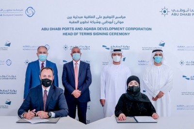 AD Ports Group and Aqaba Development Corporation Sign Agreement for Tourism and Maritime Enhancement Projects in Aqaba - Jordan
