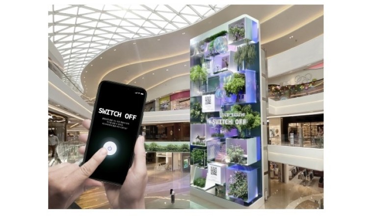 LOVE EARTH, SWITCH OFF: Beautiful Resurrection of Earth Displayed on 22m Digital Signage