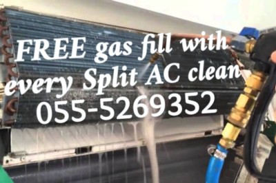 ac maintenance 055-5269352 ajman split clean repair handyman used furniture fixing gas ducting dubai sharjah