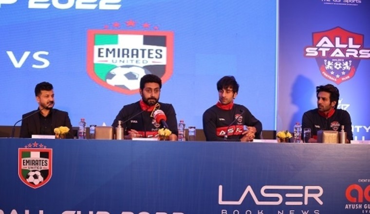 Emirates United win the game, but ASFC win the hearts at the AG Events Dubai Celebrity Football Cup