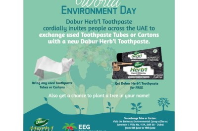 Dabur Herb’l Toothpaste’s World Environment Day Campaign calls for action to Reduce waste and Plant more Trees