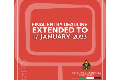 Entry Deadline Extension Announced for the 2023 Middle East & North Africa Stevie® Awards