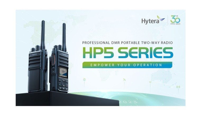 Hytera Enhances New Generation H-Series DMR Two-way Radio with HP5 Models