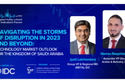 IDC Renews Strategic Partnership with Saudi Arabia's Communications, Space, and Technology Commission Ahead of ICT Indicators Forum 2023