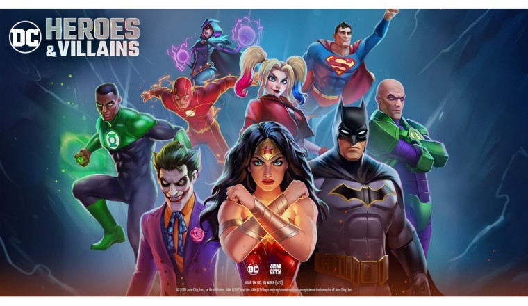 Jam City تطلق العنان للأبطال الخارقين والأشرار الخارقين في DC Universe في لعبة ألغاز جديدة وملحمية قائمة على تقمص الأدوار باسم DC Heroes & Villains