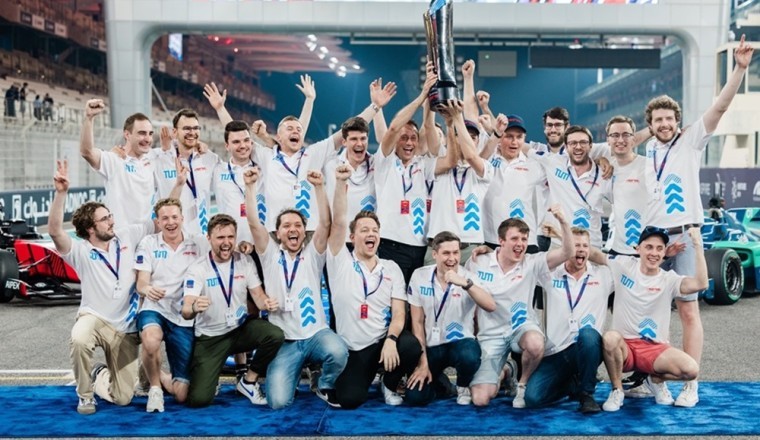 TUM Races to Victory at ASPIRE’s Inaugural Abu Dhabi Autonomous Racing League at Yas Marina Circuit