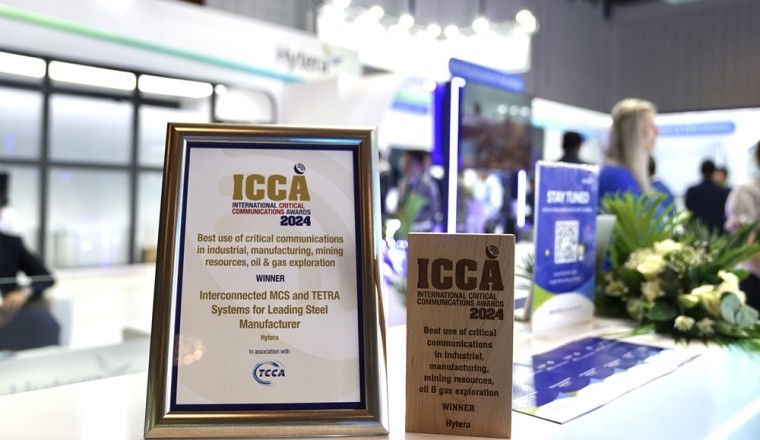 شركة Hytera تفوز بجائزة ICCAs لعام 2024 مع حل نظام MCS