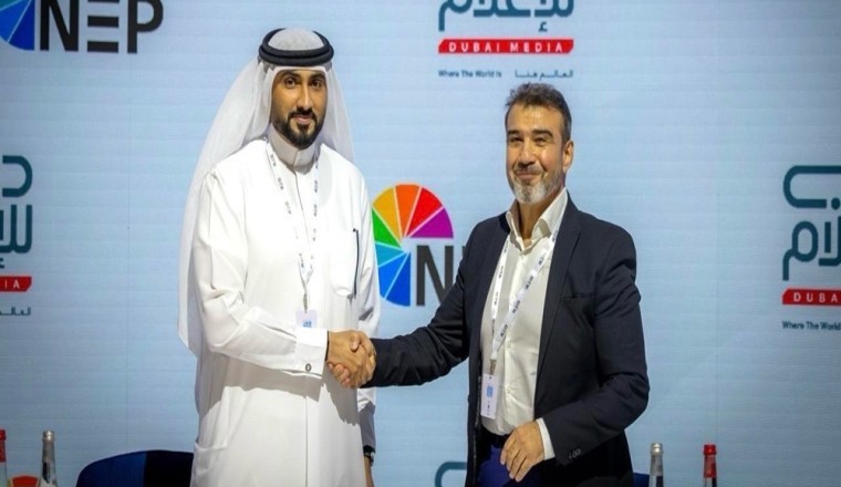 شركة Dubai Media تعلن عن عقد شراكة مع شركة NEP Group