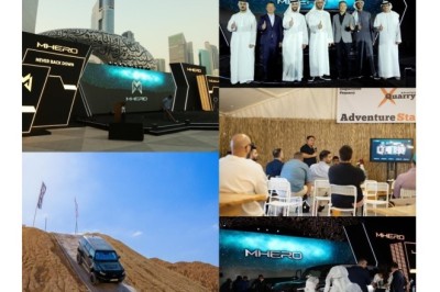 ظهرت MHERO I لأول مرة في دبي، لتجلب طفرة جديدة في قدرات القيادة على الطرق الوعرة إلى سوق الشرق الأوسط