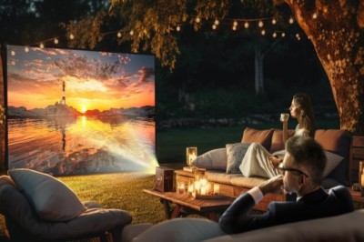 Experience Festive Movie Magic Outdoors With LG Cinebeam Q – The Portable Cinema Under The Stars!