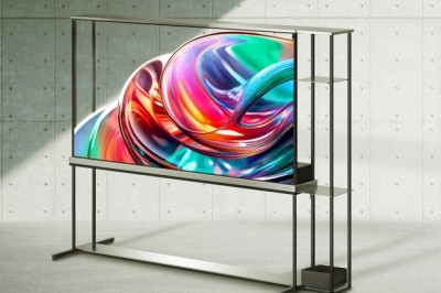 تلفزيون OLED الشفاف بدقة 4K من إل جي الأول من نوعه في العالم يقدم تجربة جديدة في المشاهدة