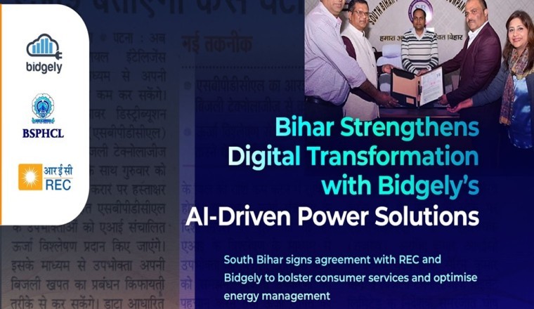 Bihar Strengthens Digital Transformation with Bidgely’s AI-Driven Power Solutions