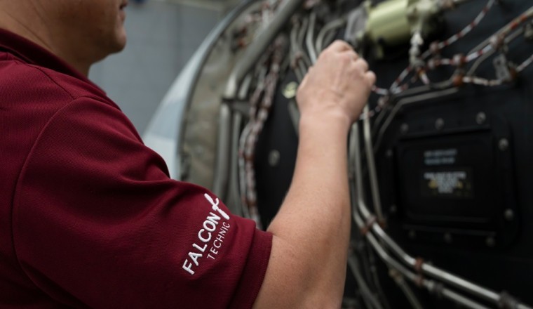 Falcon Technic ترحّب بتقديم خدماتها لأول عميل تابع لجهة خارجية: Bombardier Global 5000