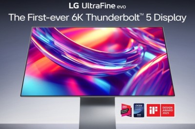 إل جي تكشف عن أول شاشة بدقة 6K في العالم مزودة بتقنية Thunderbolt™ 5 للمبدعين المحترفين